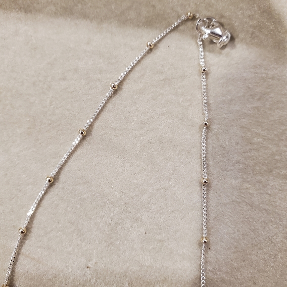 2/$30 Sterling silver "Argento Vivo" Love pendant necklace. - Picture 5 of 10